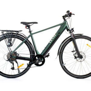 LEVIT MUSCA HD 630: Electric Bike in Green Gray Pearl 19''
